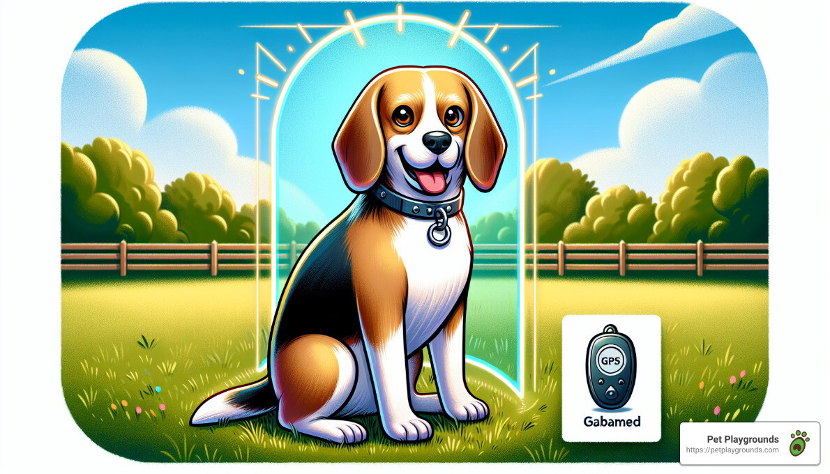 dog with GPS collar - cost of an invisible dog fence