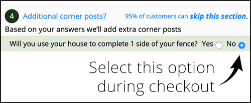 select this option
